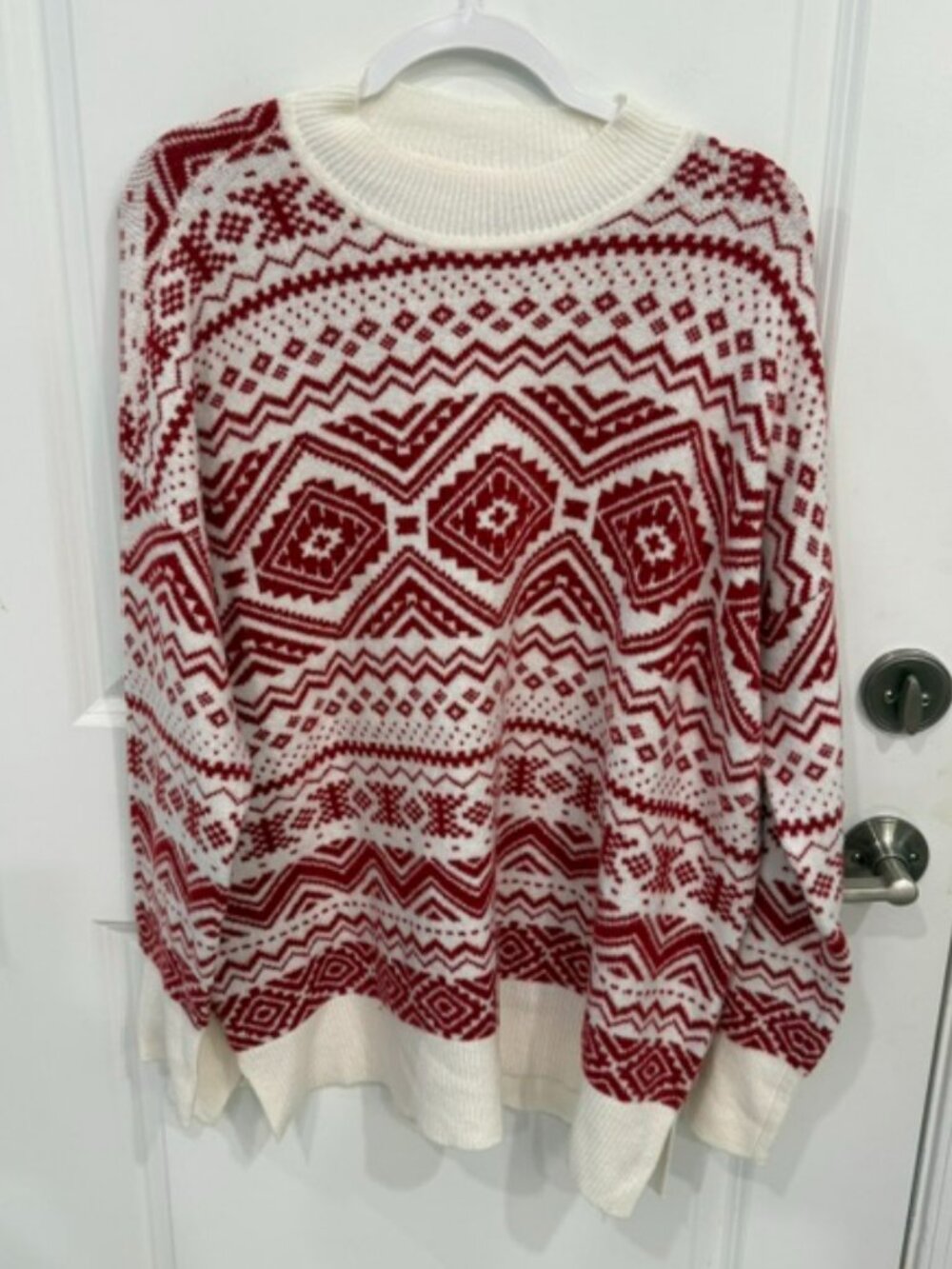 LOFT Nordic Fair Isle Holiday Sweater